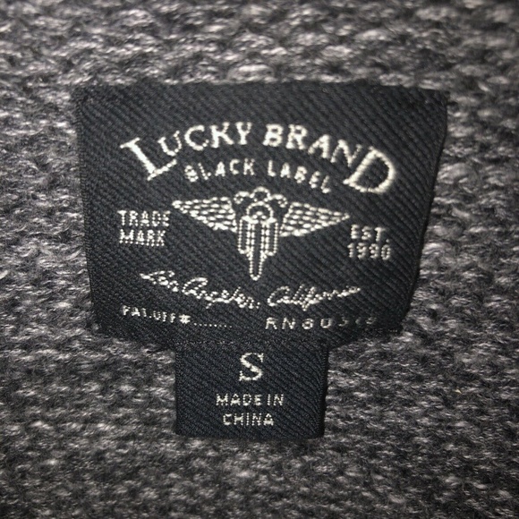 Lucky Brand Black Label Cable Knit Sweater - Picture 3 of 5